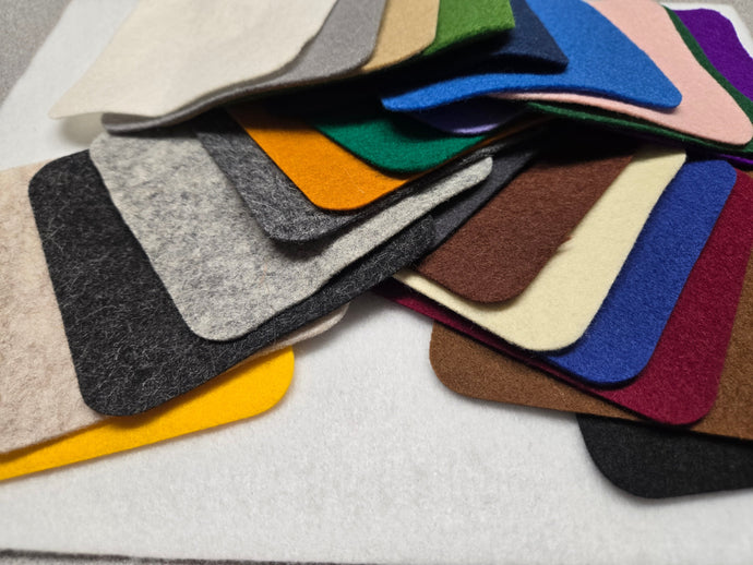 Wool Blend Colored Felt