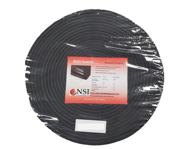 REDI-GUARD Tm NEOPRENE STRIPPING WITH ADHESIVE